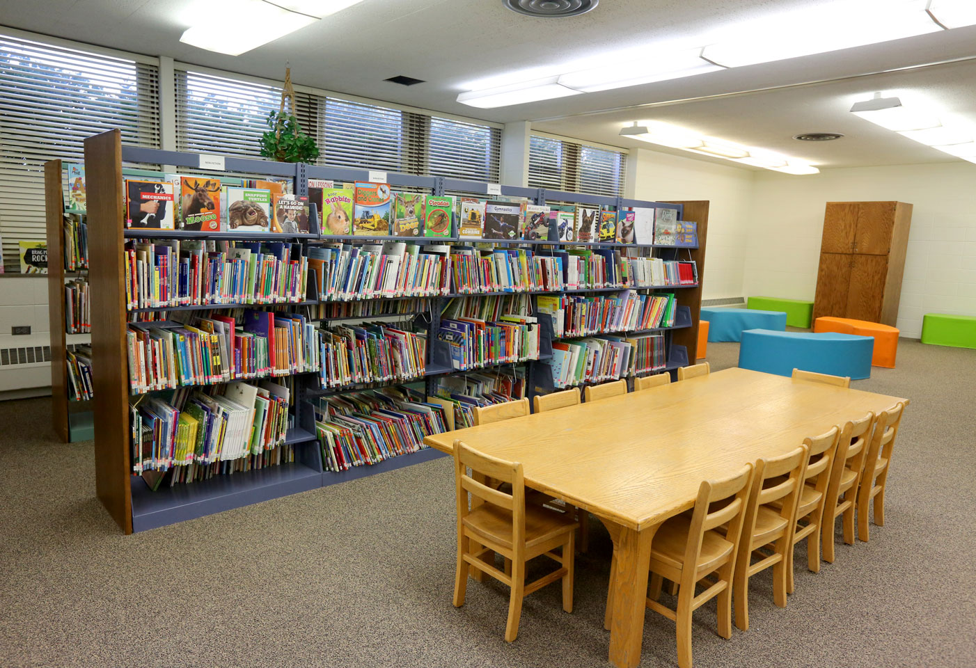 Interior of Children's Books at Sisseton Memorial Library